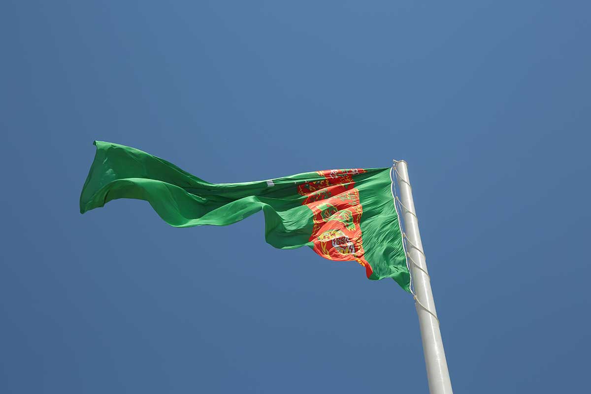 Turkmenistan 100 mt Giant Flag Poles